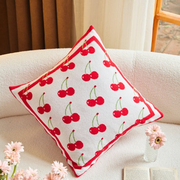 Cherry Blanket & Cushion