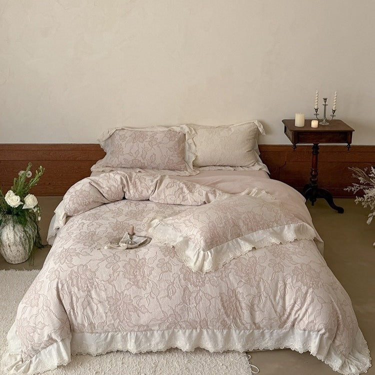 Countryside Textile Floral Bedding Set