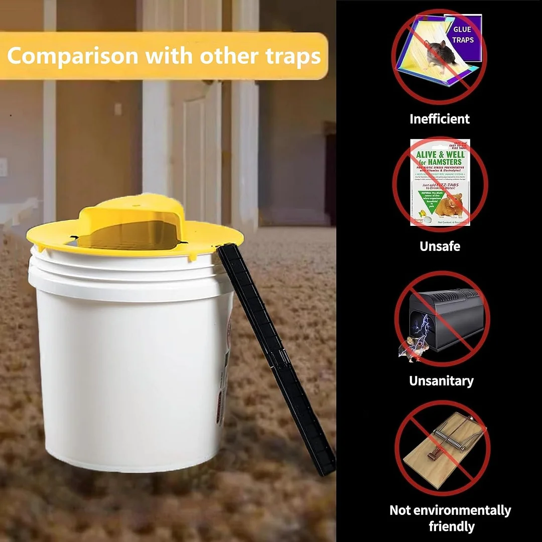 (🔥Spring Hot Sale- 30% OFF) New Bucket Lid Mouse Trap