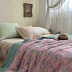 Blossom Dew Summer Quilted Blanket
