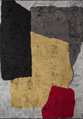 Miami Black - Gold Rug