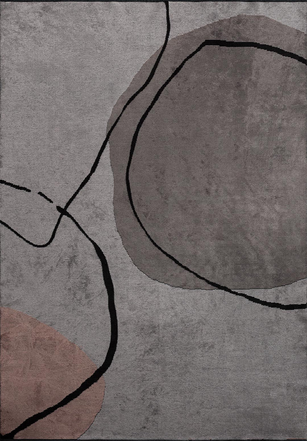 Lagos Dark Grey - Light Grey Rug