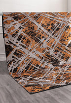 Dusseldorf Terra - Light Grey Rug