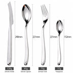 Ritz Silver Luxury Stainless Steel Cutlery Set