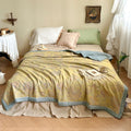 Golden Time Summer Quilted Blanket