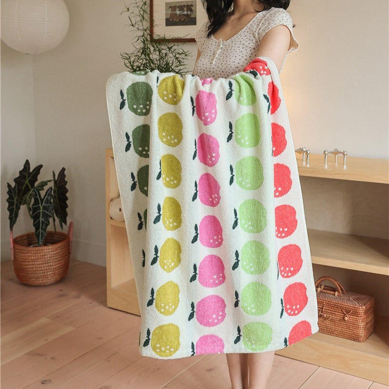 Clementine Dot Towel
