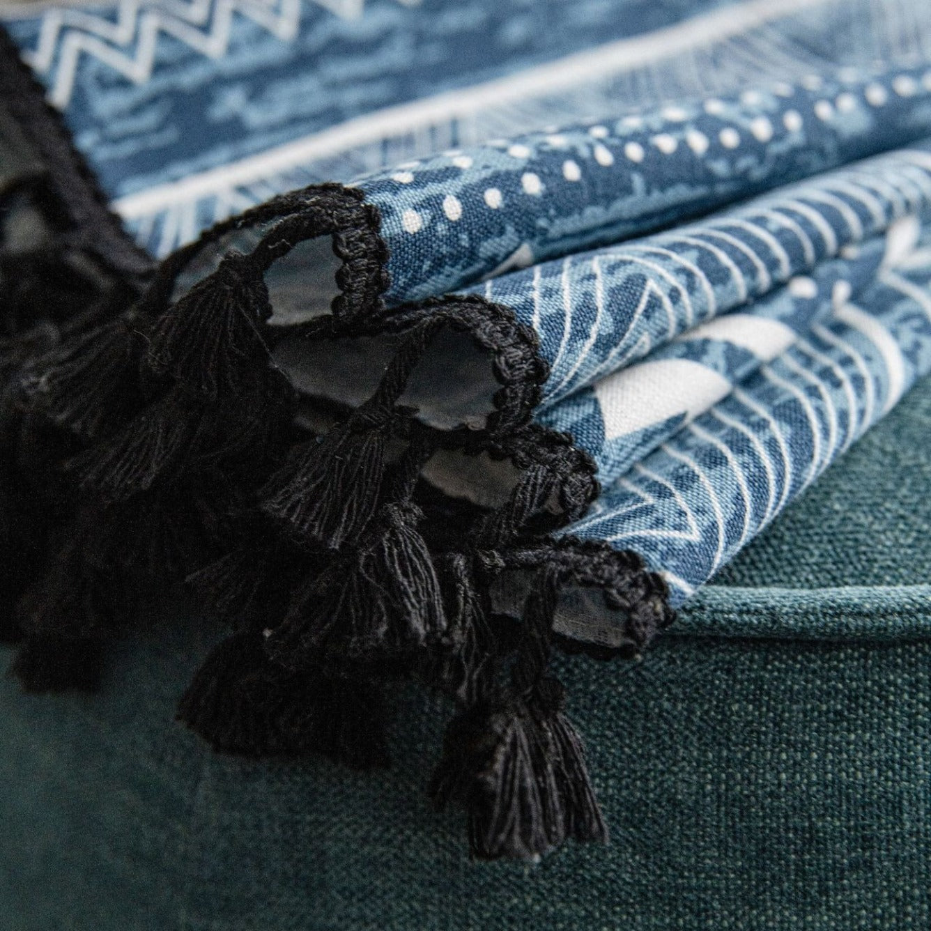 Ocean Tribe Tassel Curtain