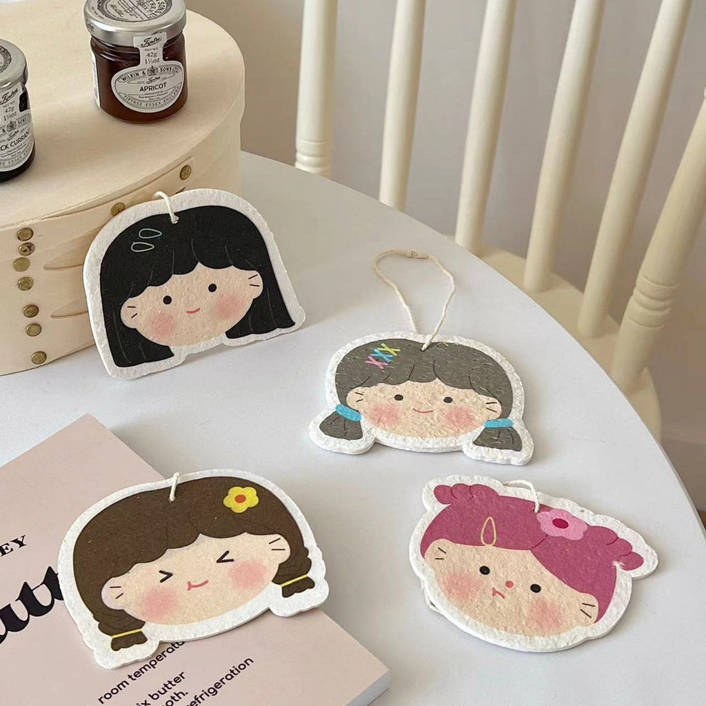 Cutie Girl Dish Sponge Set