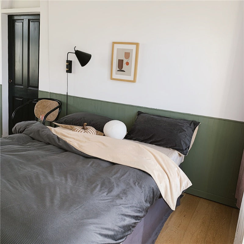 Warm Texture Bedding Set