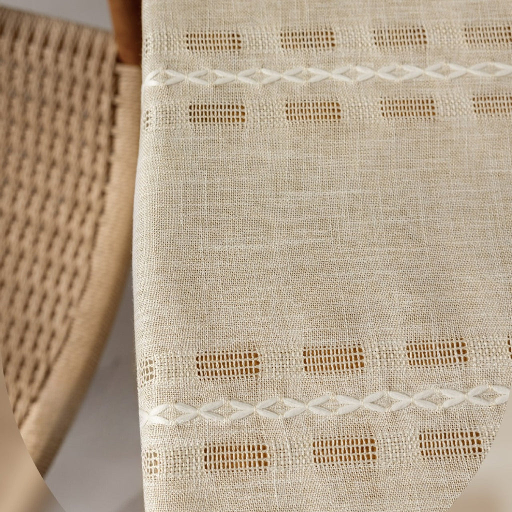 Rustic Openwork Table Runner