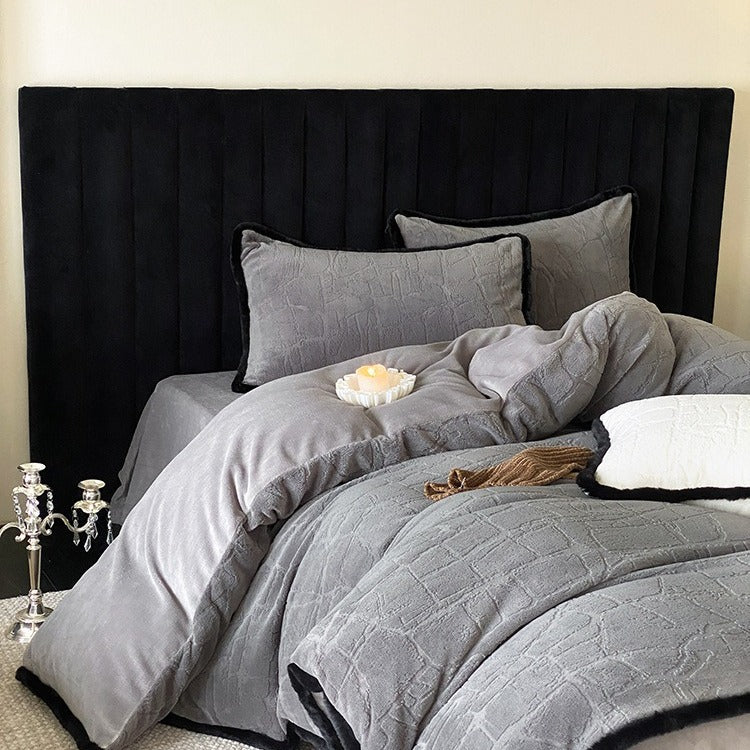 Lime Stone Noir Bedding Set