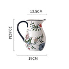 Fiesta Ceramic Pitcher Vase