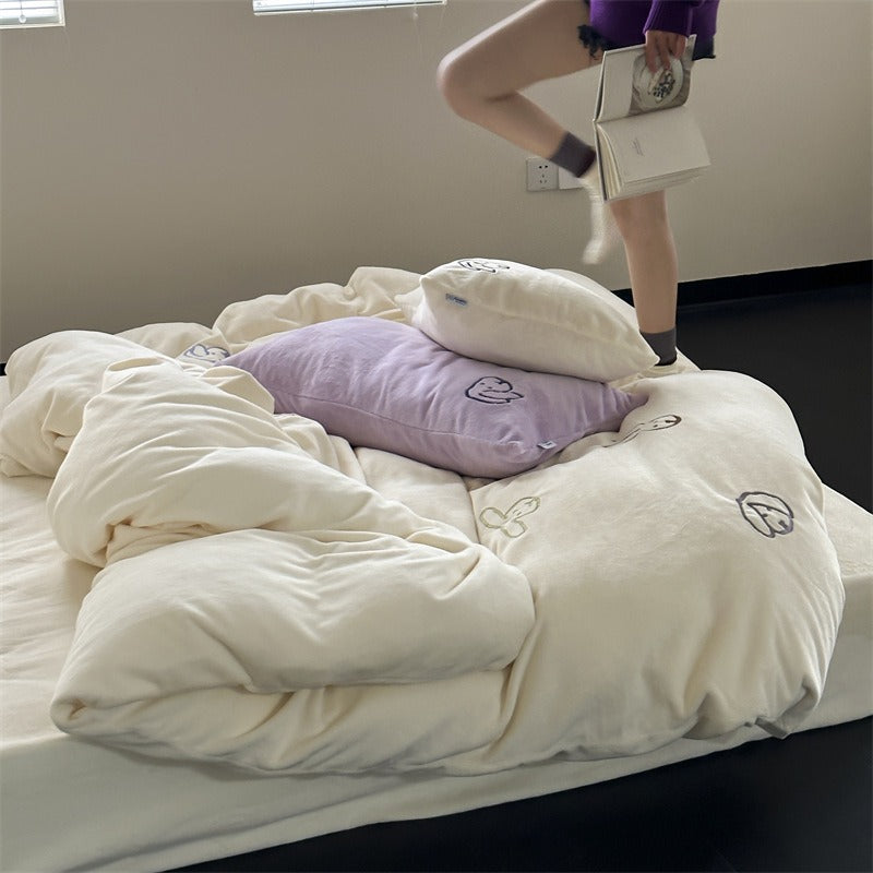Warm Bunny Bedding Set