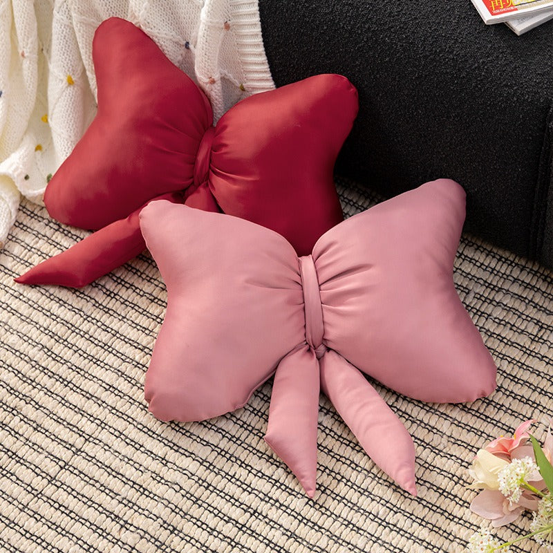 Bow - Tied Butterfly Cushion