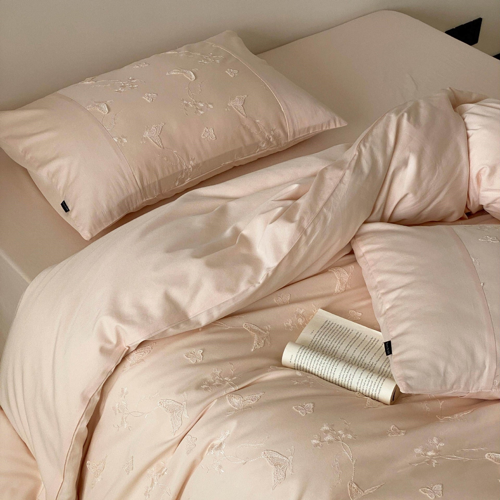Soft Cotton Butterfly Bedding Set