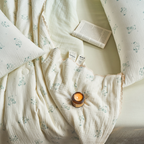 Lovely Bear Summer Quilted Blanket