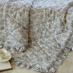 Cottage Floral Summer Quilted Blanket