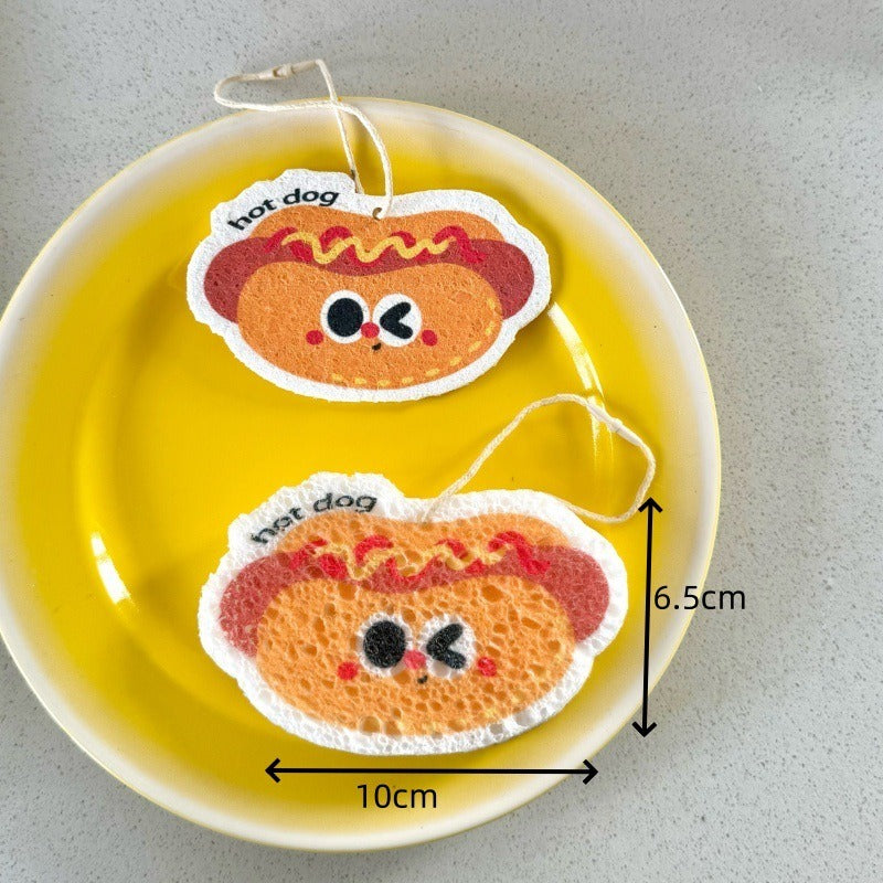 Fast Food Dish Sponge Set