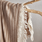 Woven Stripe Throw Blanket