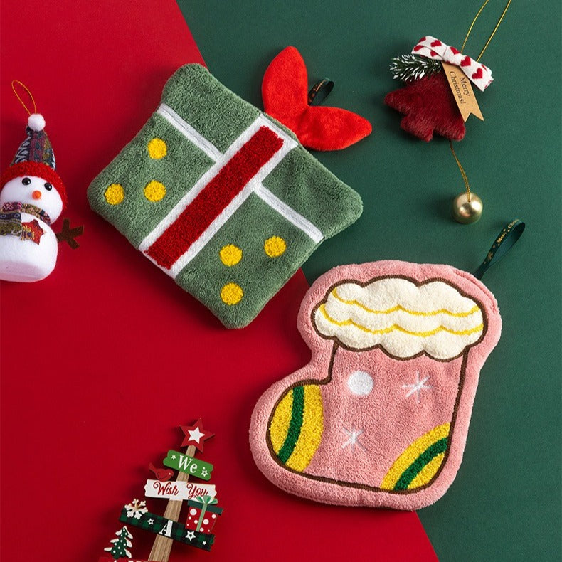 Christmas Hanging Hand Towel Set