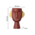 Modern Totemic Flower Pot