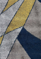 Jersey Dark Navy - Gold Rug