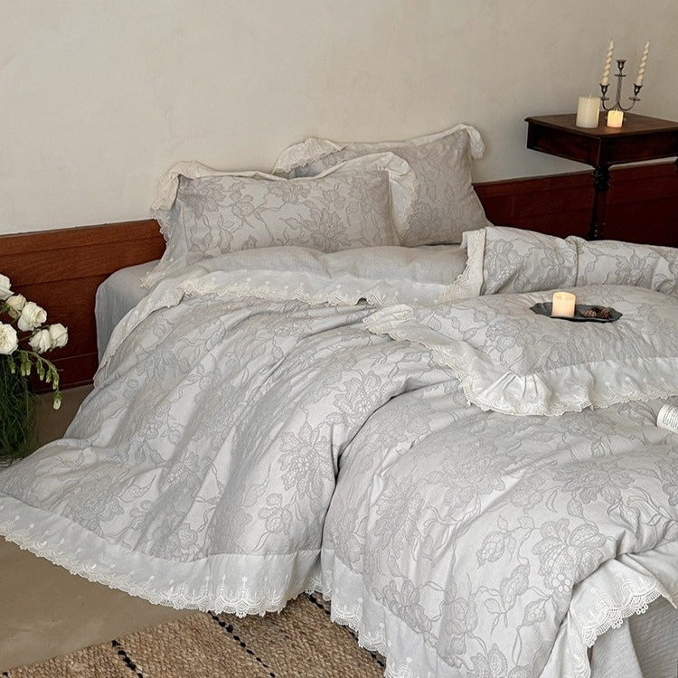 Countryside Textile Floral Bedding Set
