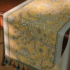 Sunlit Paisley Tassel Runner