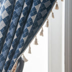 Disco Diamond Tassel Curtain