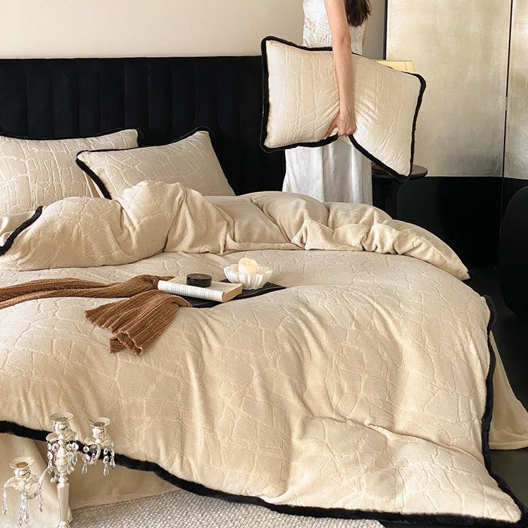 Lime Stone Noir Bedding Set