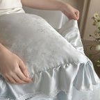 Flower Shower Summer Quilted Blanket