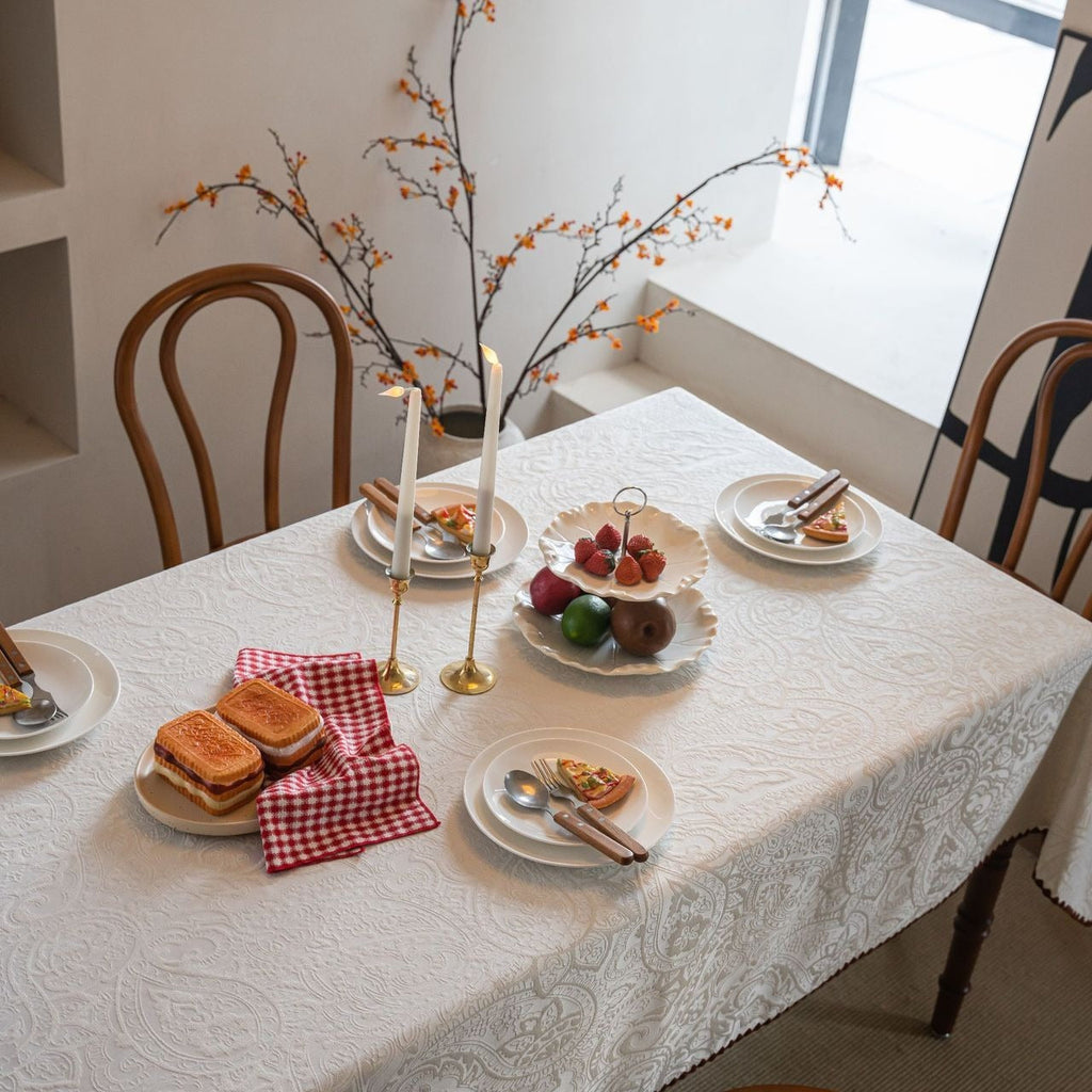 French Paisley Tablecloth