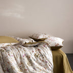 Evren Floral Egyptian Cotton Bedding Set