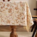 Vintage Floral Vine Tablecloth