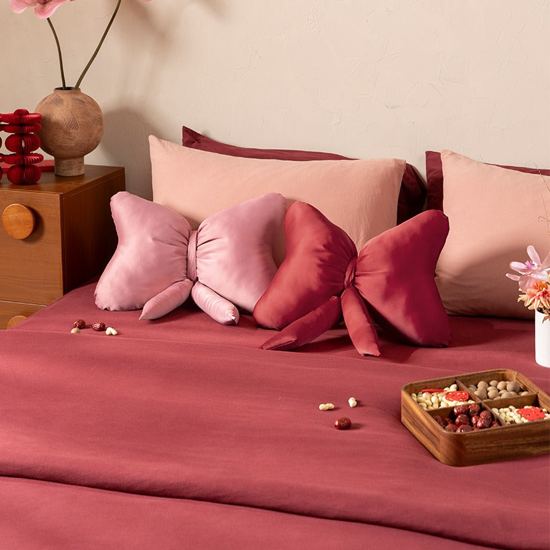 Bow - Tied Butterfly Cushion