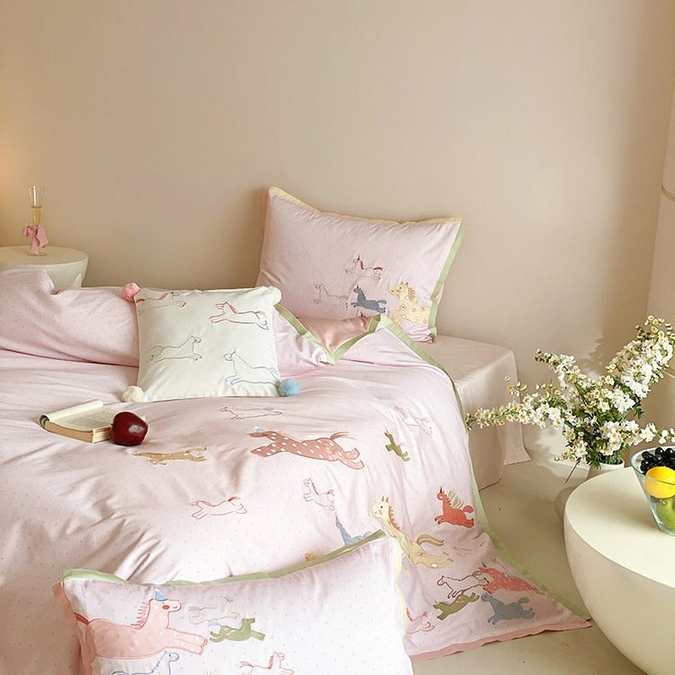 Pastel Pony Parade Bedding Set
