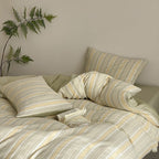 Springtime Striped Bedding Set
