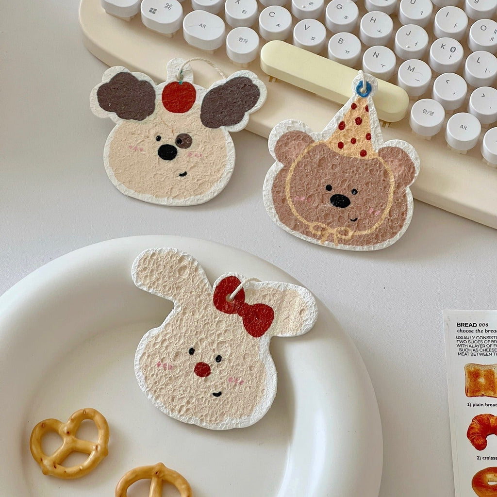 Floppy Ear Dish Sponge Set