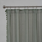 Soft Glow Lace & Fringe Curtain