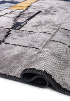 Bristol Red - Light Grey Rug