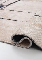 Bristol Red - Ecru Rug