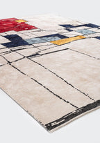Bristol Red - Ecru Rug