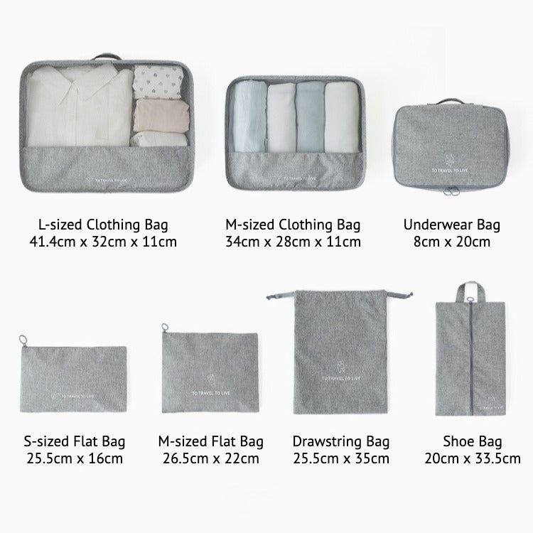 To Travel, To Live Packing Set