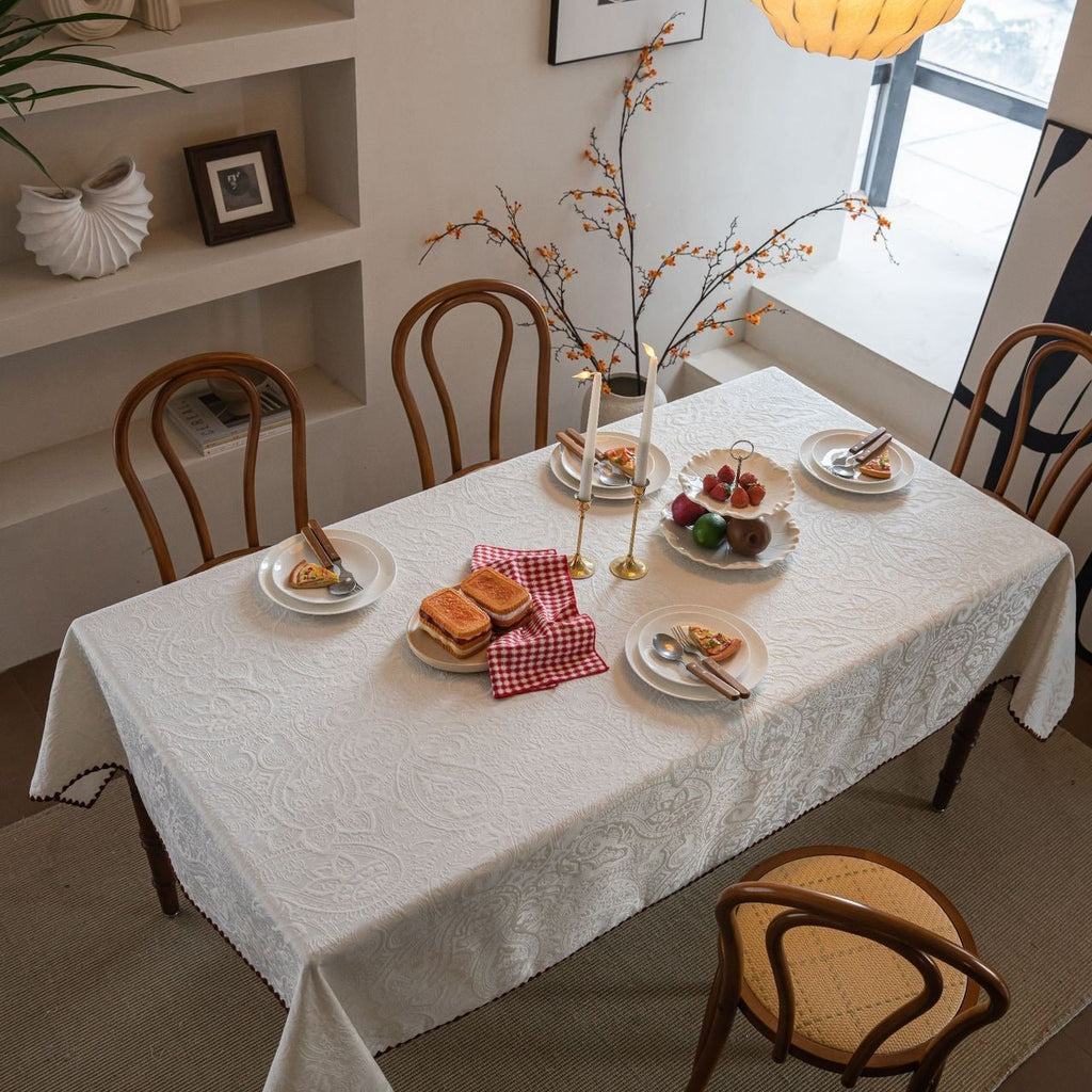 French Paisley Tablecloth