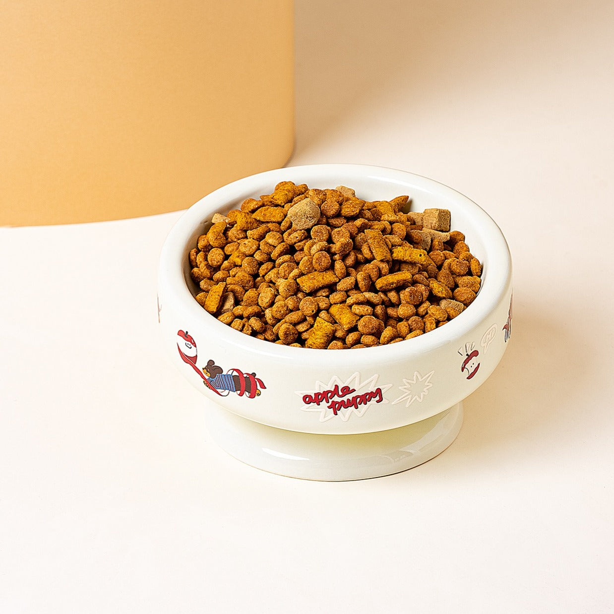 Creamy Pet Bowl Set