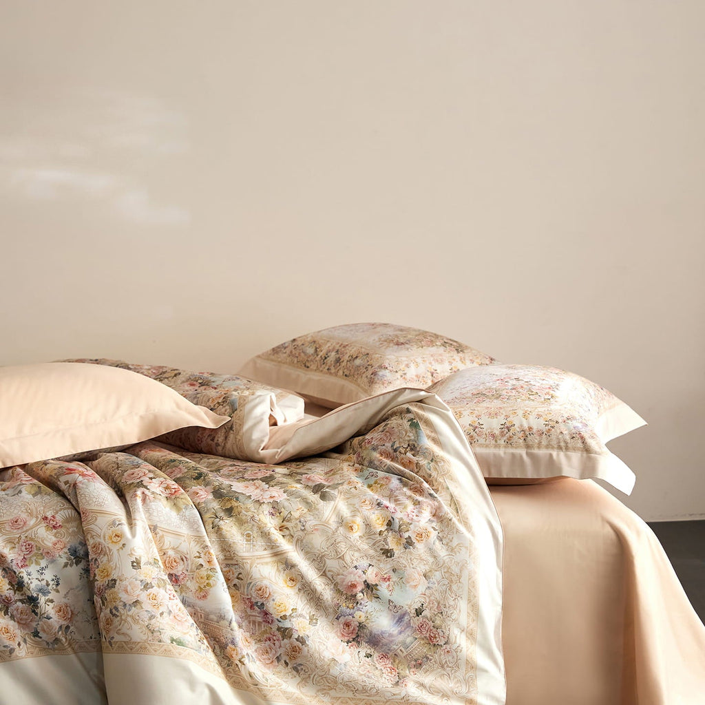 Mireya Floral Egyptian Cotton Bedding Set