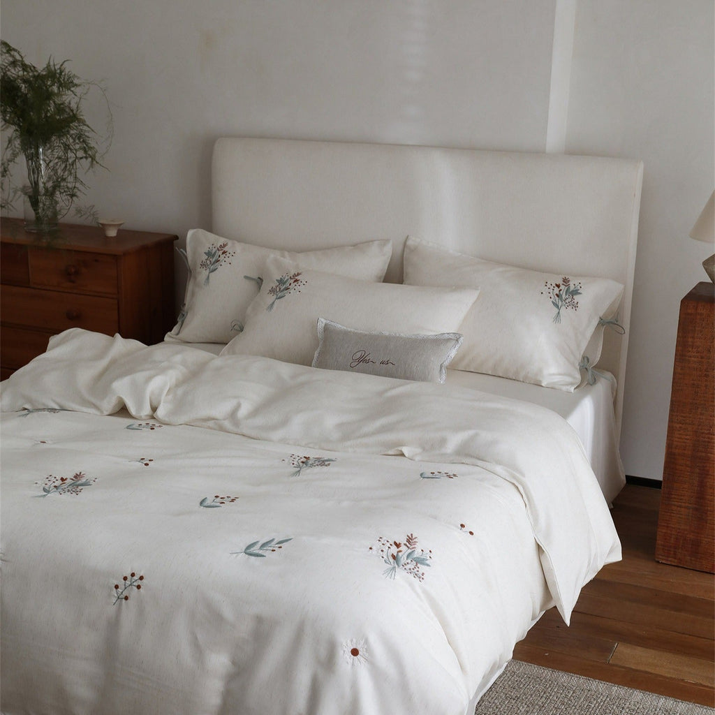 Wildflower Bow Bedding Set