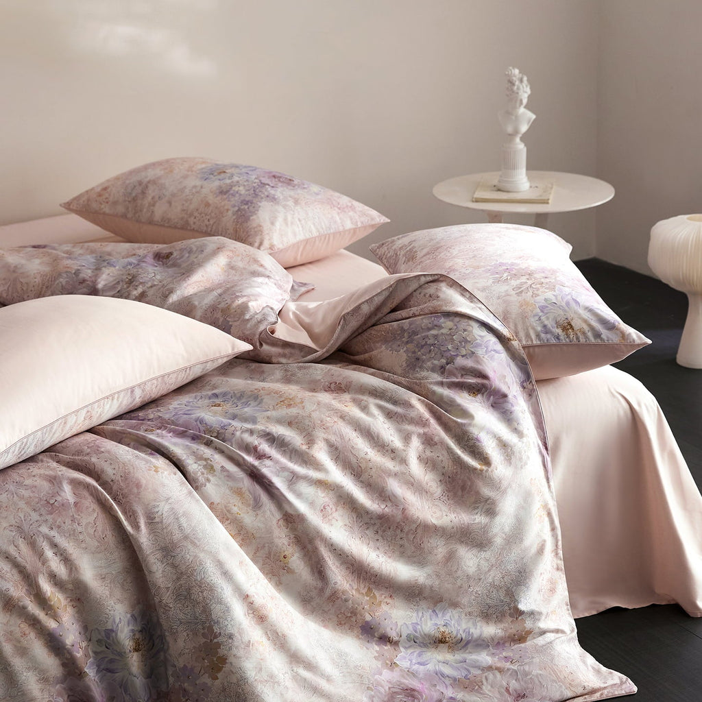 Evelisse Floral Egyptian Cotton Bedding Set