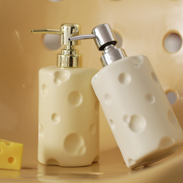 Swiss Cheese Soap Dispenser