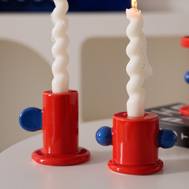 Bold Colour Candle Holder